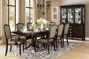 Marston Dark Cherry Extendable Dining Set - Gate FurnitureDining Room Set