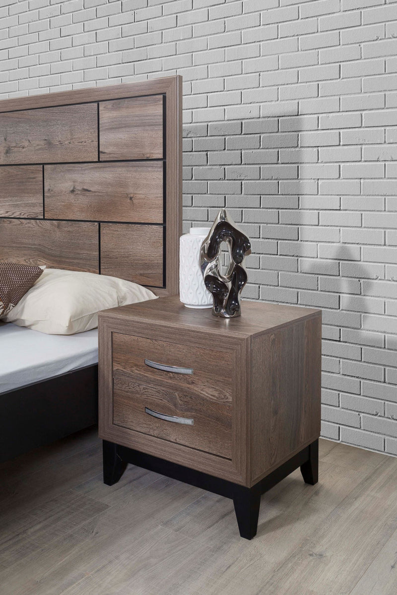 Marvel Brown Night Stand - MARVELBEDROOM-NS