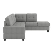 Maston Light Gray Reversible Sectional - Gate FurnitureSectional