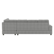 Maston Light Gray Reversible Sectional - Gate FurnitureSectional