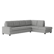 Maston Light Gray Reversible Sectional - Gate FurnitureSectional