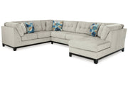 Maxon Place Stone 3 - Piece Sectional with Chaise - Gate FurnitureSectional