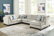 Maxon Place Stone 3 - Piece Sectional with Chaise - Gate FurnitureSectional