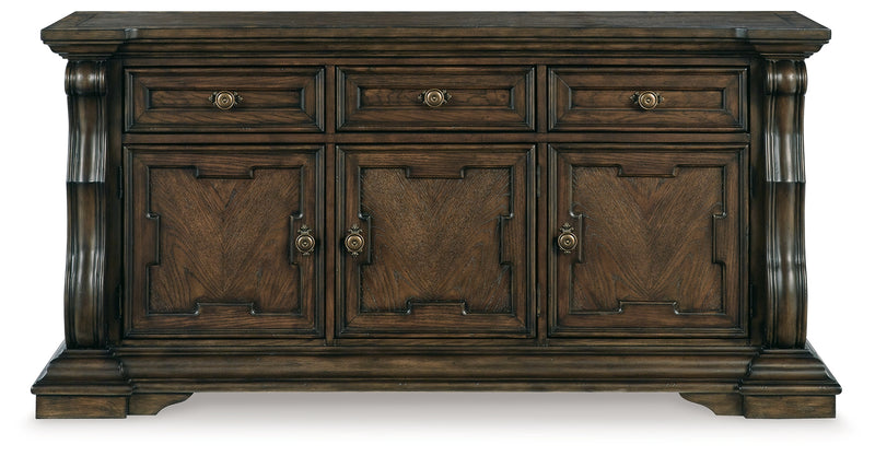 Maylee Dark Brown Dining Buffet - D947-80
