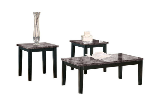 Maysville Black Table (Set of 3) - Gate FurnitureOccasional Table Set