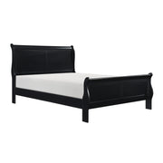 Mayville Black Sleigh Bedroom Set - Gate FurnitureBedroom Set