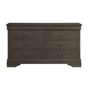 Mayville Stained Gray Sleigh Bedroom Set - Gate FurnitureBedroom Set