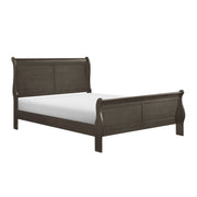 Mayville Stained Gray Sleigh Bedroom Set - Gate FurnitureBedroom Set