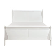 Mayville White Sleigh Bedroom Set - Gate FurnitureBedroom Set