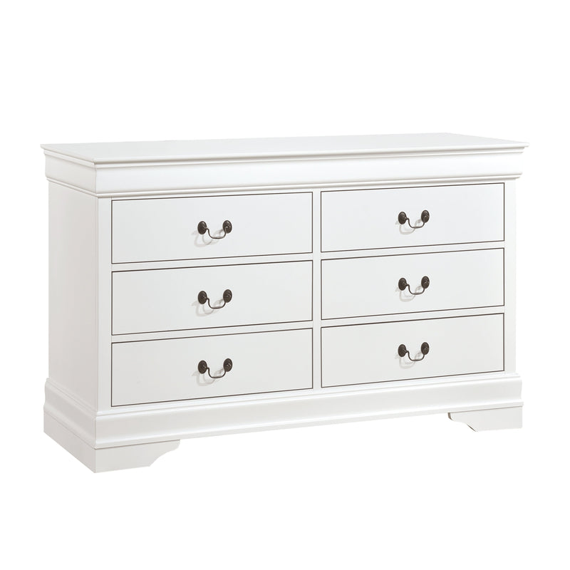 Mayville White Sleigh Bedroom Set - Gate FurnitureBedroom Set
