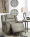 McCade Cobblestone Reclining Living Room Set - Gate Furniture