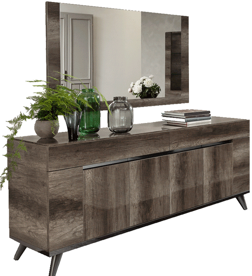 Medea Buffet W/Mirror Set - Gate Furniture