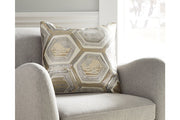 Meiling Metallic Pillow (Set of 4) - Gate FurniturePillow