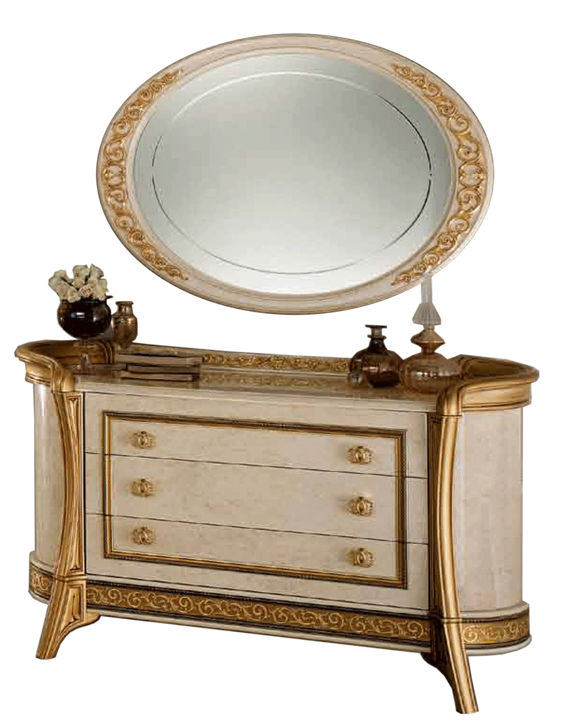 Melodia Dressers With Mirrors Set - Gate Furniture
