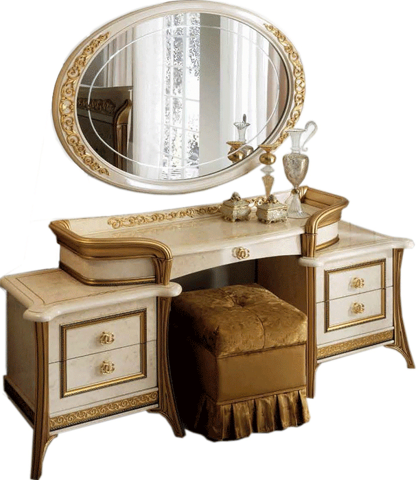 Melodia Vanity Dresser Set - Gate Furniture