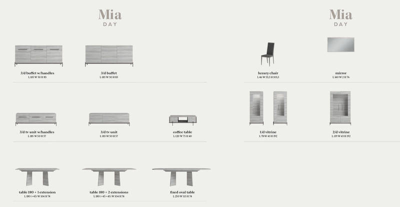 Mia Dining Table - i39849 - Gate Furniture