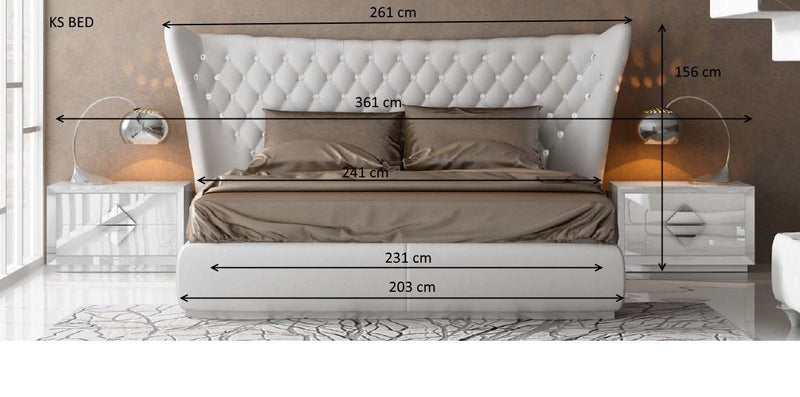 Miami Bed Queen - Gate FurnitureQueen Bed