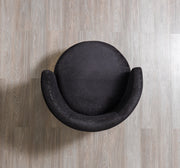 Michelle Black Velvet Chair - MICHELLE BK-CH