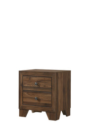 Mille Cherry Brown Upholstered Youth Bedroom Set - Gate FurnitureYouth Bedroom Set