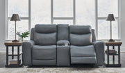 Mindanao Power Reclining Loveseat with Console - Gate FurniturePower Reclining Loveseat