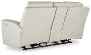 Mindanao Power Reclining Loveseat with Console - Gate FurniturePower Reclining Loveseat