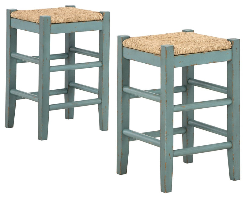 Mirimyn Counter Height Bar Stool (Set of 2) - Gate FurnitureBarstool