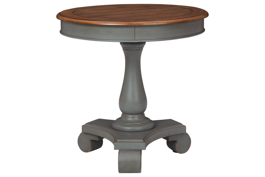 Mirimyn Gray/Brown Accent Table - A4000380 - Gate Furniture
