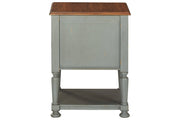 Mirimyn Gray/Brown Accent Cabinet - Gate FurnitureCabinet