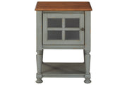 Mirimyn Gray/Brown Accent Cabinet - Gate FurnitureCabinet