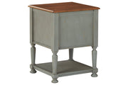 Mirimyn Gray/Brown Accent Cabinet - Gate FurnitureCabinet