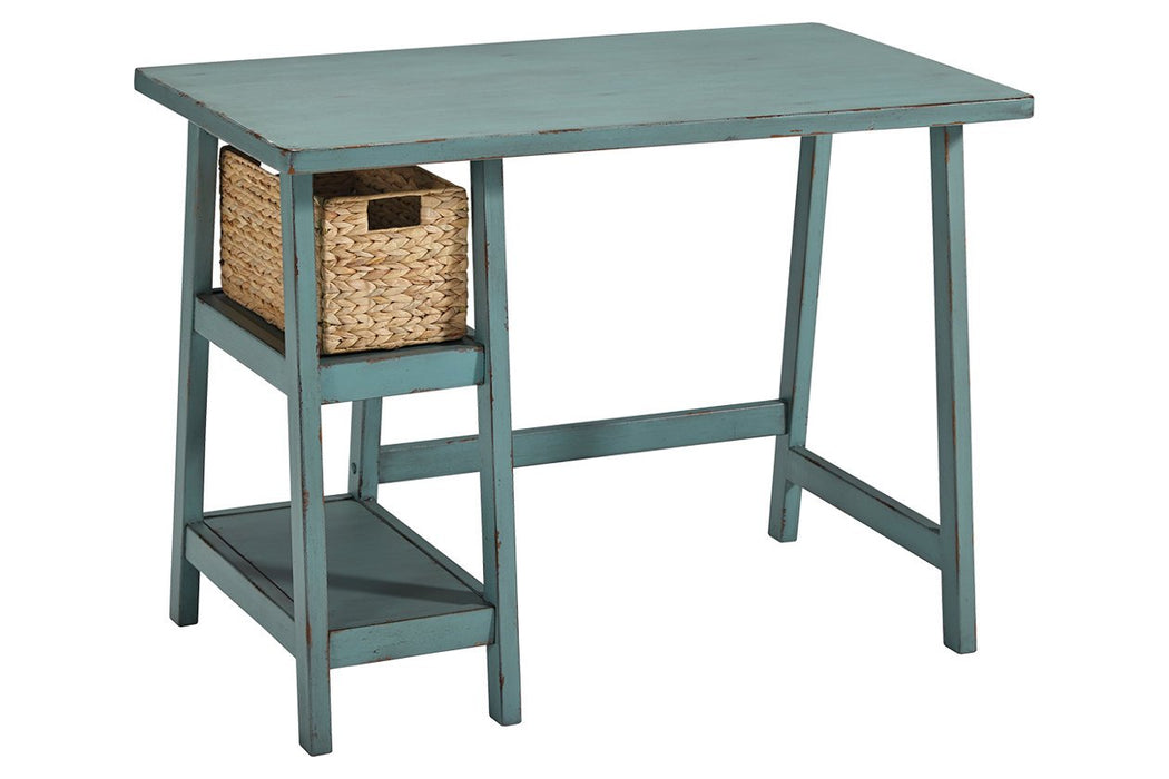 Mirimyn Teal 42" Home Office Desk - H505-710 - Gate Furniture
