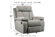 Mitchiner Fog Recliner - Gate FurnitureRecliner