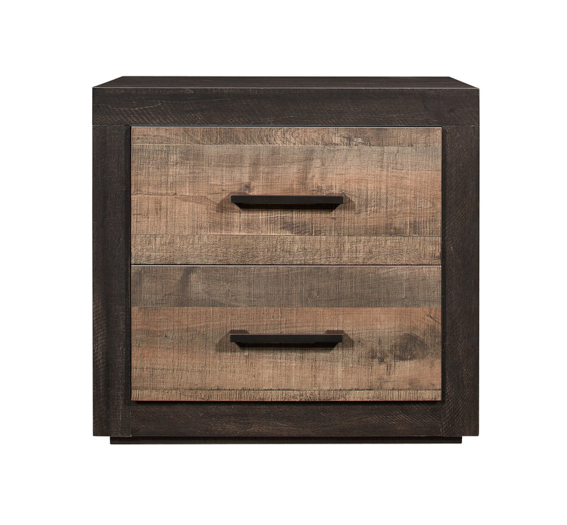 Miter Brown Storage Platform Bedroom Set - Gate FurnitureBedroom Set