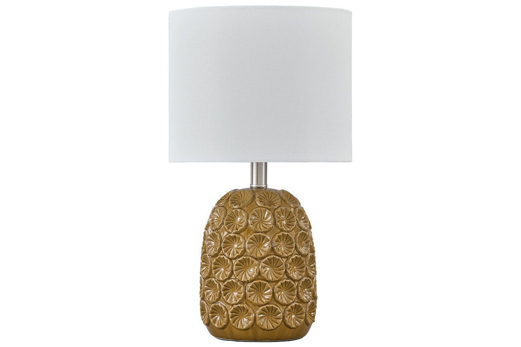 Moorbank Amber Table Lamp - L180084 - Gate Furniture