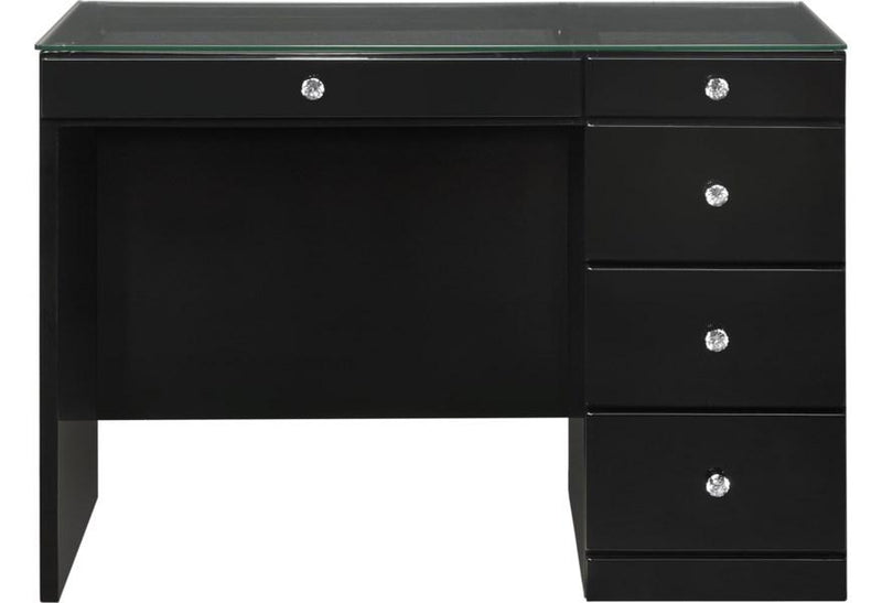 Morgan Black Vanity small - Gate FurnitureVanity