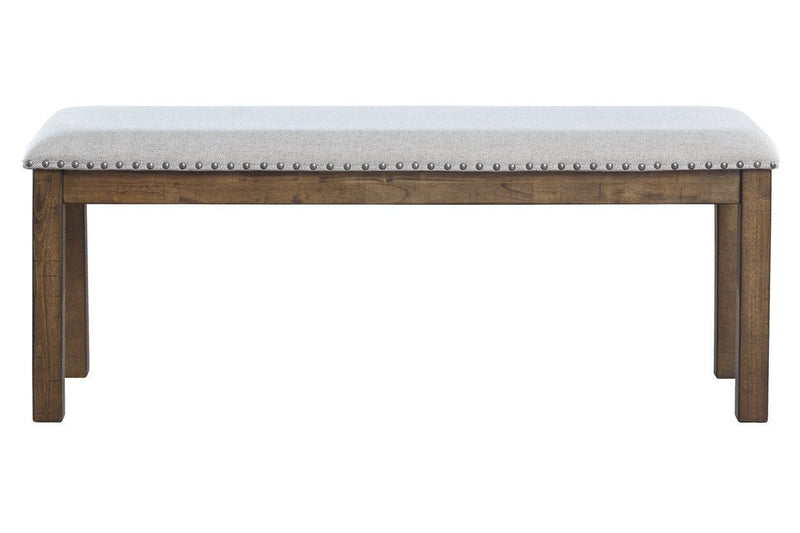 Moriville Beige Dining Bench - Gate FurnitureAccent Bench