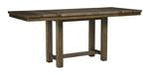Moriville Grayish Brown Counter Height Dining Extension Table - D631-32 - Gate Furniture
