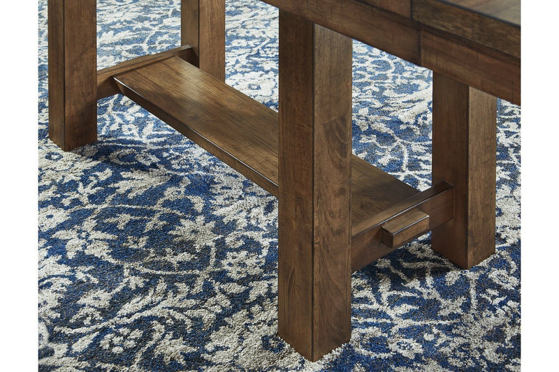 Moriville Grayish Brown Dining Extension Table - Gate FurnitureDining Table