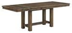 Moriville Grayish Brown Dining Extension Table - Gate FurnitureDining Table