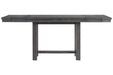Myshanna Gray Counter Height Dining Extension Table - D629-32 - Gate Furniture