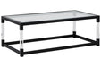 Nallynx Metallic Gray Coffee Table - T197-1 - Gate Furniture