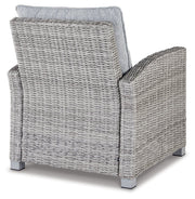 NAPLES BEACH Lounge Chair with Cushion - Gate FurnitureOutdoor Lounge Chair