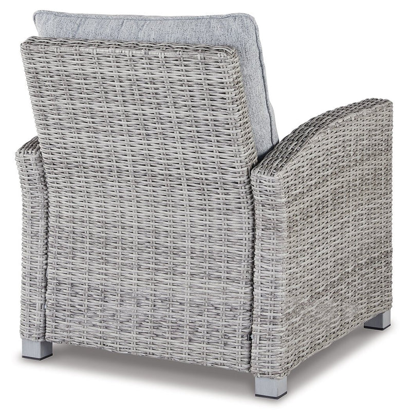 NAPLES BEACH Lounge Chair with Cushion - Gate FurnitureOutdoor Lounge Chair