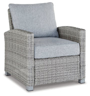NAPLES BEACH Lounge Chair with Cushion - Gate FurnitureOutdoor Lounge Chair