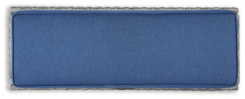 NAPLES BEACH Outdoor Bench with Cushion - Gate FurnitureOutdoor Benches