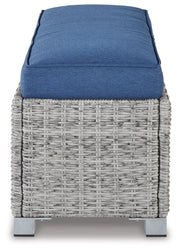 NAPLES BEACH Outdoor Bench with Cushion - Gate FurnitureOutdoor Benches