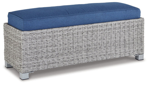 NAPLES BEACH Outdoor Bench with Cushion - Gate FurnitureOutdoor Benches