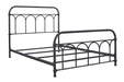 Nashburg Black Full Metal Bed - B280-672 - Gate Furniture