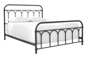 Nashburg Black Queen Metal Bed - Gate FurnitureQueen Bed