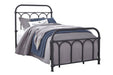 Nashburg Black Twin Metal Bed - B280-671 - Gate Furniture